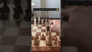 Trap in the Petroff defence⚡️ #chess #chesscom #chessopenings #chessmaster