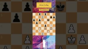 Win the game for White #chess #puzzles #shorts