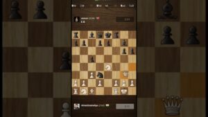 check mate with knight against 2000+ rated on chess.com #chess #chessshorts
