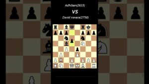 #chess  #nimzo – larsen trap #shorts