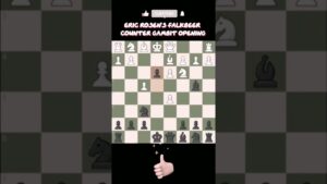 #shorts Chess Clips | Eric Rosen’s Falkbeer Counter Gambit opening | #youtubeshorts #chess