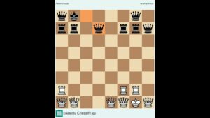 8 Queens and 8 Rooks VS black 8 Queens and 8 Rooks#chess #chess #chess #chess #chess #chess #shorts#
