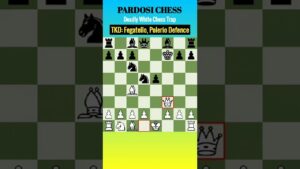 Beautiful Chess Trap | TKD: Fegatello, Polerio Defence #Shorts #ChessTrap #JebakanCatur