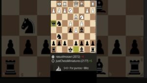 Checkmate with a Knight in the Mikenas Defense #chess