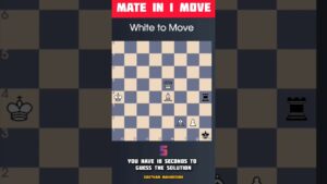 Chess ♟️ Mate in 1 move Puzzle – Difficulty: Easy #26