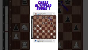 Chess Olympiad Round 1: Aronian vs Silva #Shorts