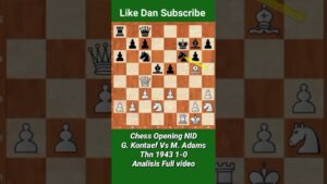 Chess Tricks and Chess Opening Part 10 #shorts