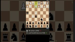 Damiano´s Bishop mate against the King´s Gambit #chess