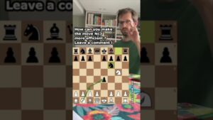 Elegant queen capture #chess #pawnbreak.com