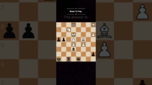 😎Find checkmate in 3 moves #chess #shorts #chesspuzzle
