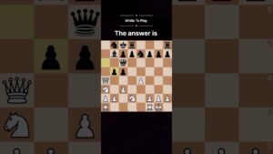 😎Find the tactic #chess #shorts #chesspuzzle
