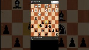 First miniature playing the Traxler Counterattack 94% accuracy #chess