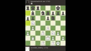 Nepo beats Andreikin,Rd1,Rapid Chess2022 Grand Finals #shorts #chess #fide #chessdotcom #lichess
