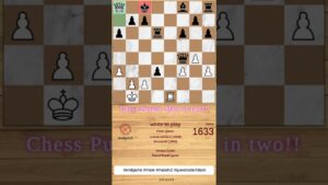 Queen a8 to e8 with check! london opening chess