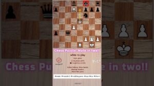 Queen could not escape from e8! scotch chess