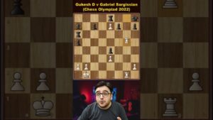 STUNNING! Gukesh Wins 6 in a Row for Team India | Chess Olympiad 2022 #shorts