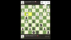 Short chess round :D                       #chess #shortgame #gg