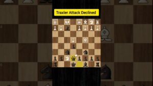 Traxler Counter Attack Declined | Bishop Sacrifice | ASH CHESS #shorts#tactics#chess#best#mistakes