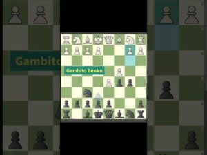 VOCE PRECISA CONHECER O GAMBITO BENKO #Shorts #xadrez #chess