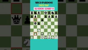 White Chess Trap | Old Benoni: Schmidt (1) #Shorts #ChessTrap #JebakanCatur