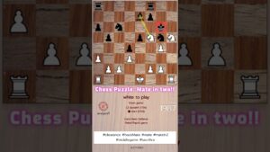 White Knight had no chance! chess rush