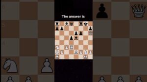 Win a piece for white #shorts #chess #chesspuzzle