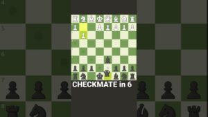 CHECKMATE in 6 Bird’s Opening Chess trap #shorts