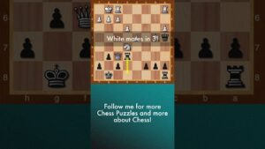 Checkmate in 3 – 83 #shorts  #chess #riddles  #schach  #ajedrez  #checkmate  #schachmatt