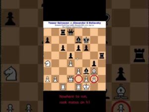 Nowhere to run, IT’S OVER #chess #shorts