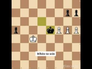 Pawn Endgame 1 ( Chess Puzzle )