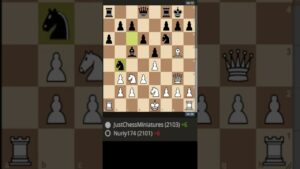 Trying to reach again 2200 Blitz. Vienna Opening #chess