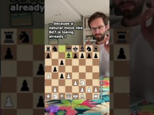 Black’s position collapses in this Queen’s gambit #chess #pawnbreak.com