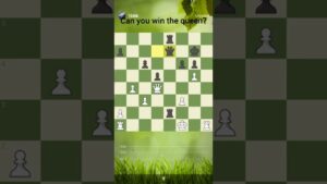 Can you win the queen? #shorts #chess