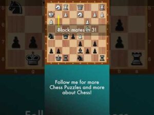 Checkmate in 3 – 96 #shorts  #chess #riddles  #schach  #ajedrez  #checkmate  #schachmatt