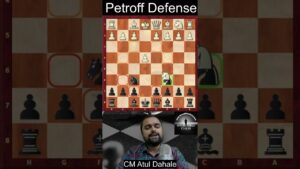Chess Opening Trap ; Petroff Defense #shorts #chesstricks