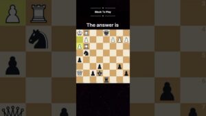 Do you see the tactic? #chesspuzzle #chess #shorts