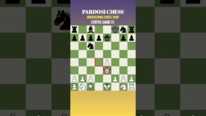 Interesting Chess Trap | Centre Game (1) #Shorts #ChessTrap #JebakanCatur