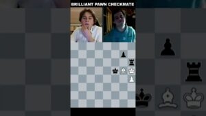 Magnus finds a Brilliant Pawn Checkmate #chess #shorts #magnus