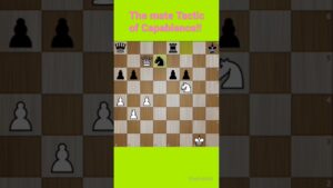 The mate Tactic of Capablanca!! #chess #shorts #lichess #chesspuzzle #checkmate #chesscom#chess24