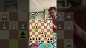 Unprotected Bishop in the Scandinavian #chess #pawnbreak.com