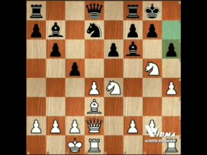 chess #shorts French Defence Burn Variation engine prepared line | chess tricks to win fast