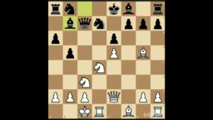 Chess checkmate in 19 moves variation 2