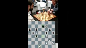 GM Hans Niemann BLUNDERS and SLAMS the TABLE🔥#chess #viral #shorts #hans