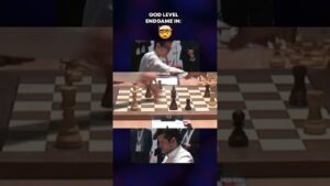 God Level Endgame Calculation – Nepo Vs Uzbek Grandmaster #chess #shorts