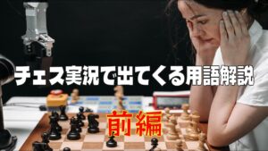 チェス実況で出てくる用語解説: 前編 (チェス実況 1020 回記念)