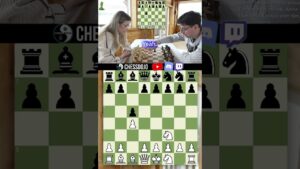 Chess960 Opening Trap! w/ @AnnaCramling #chess #shorts