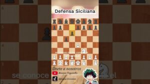 Defensa Siciliana ¿porque deberias jugarla? 👌👌👌 #chess #ajedrez