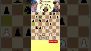MONDIALE SCACCHI  2023  2° PARTITA                   #ducadievian #chess #top #shorts