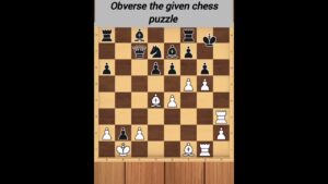 Mate the king by observe the chess Condition