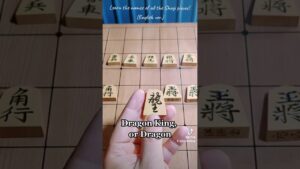 Names of Shogi pieces (English ver.) #shogi #将棋 #japanese #chess